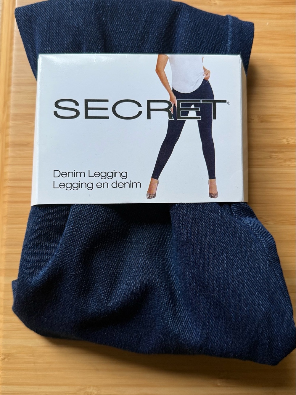 Secret Women's Denim Jeggings - Indigo Blue